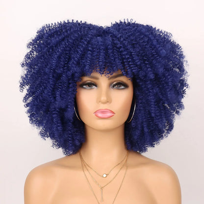 Synthetic Short Curly Wigs