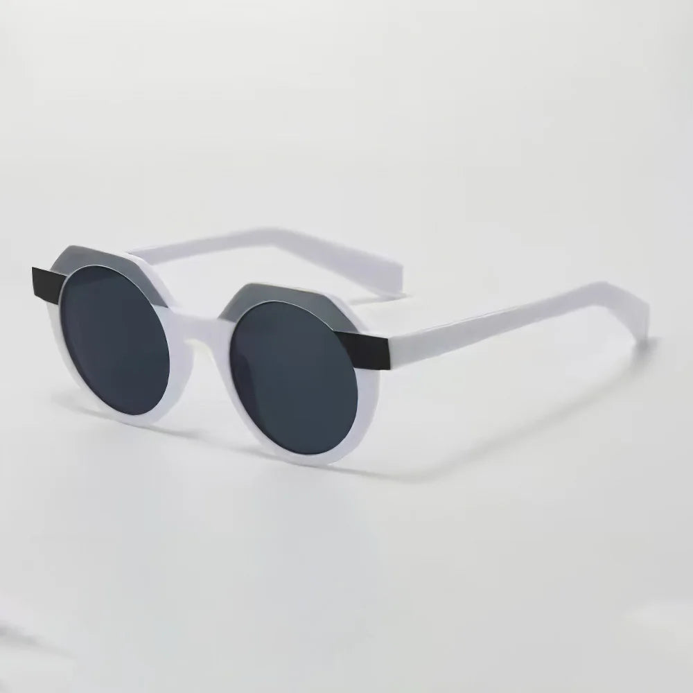 Retro Frame Blue Light Blocking UV400 Sun Glasses