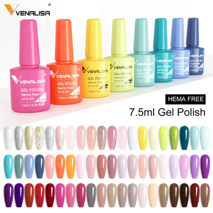 Full Coverage Beautiful Semi Permanent Soak Off UV LED Gel Nail Polish