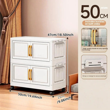 Double-door living room storage cabinet
