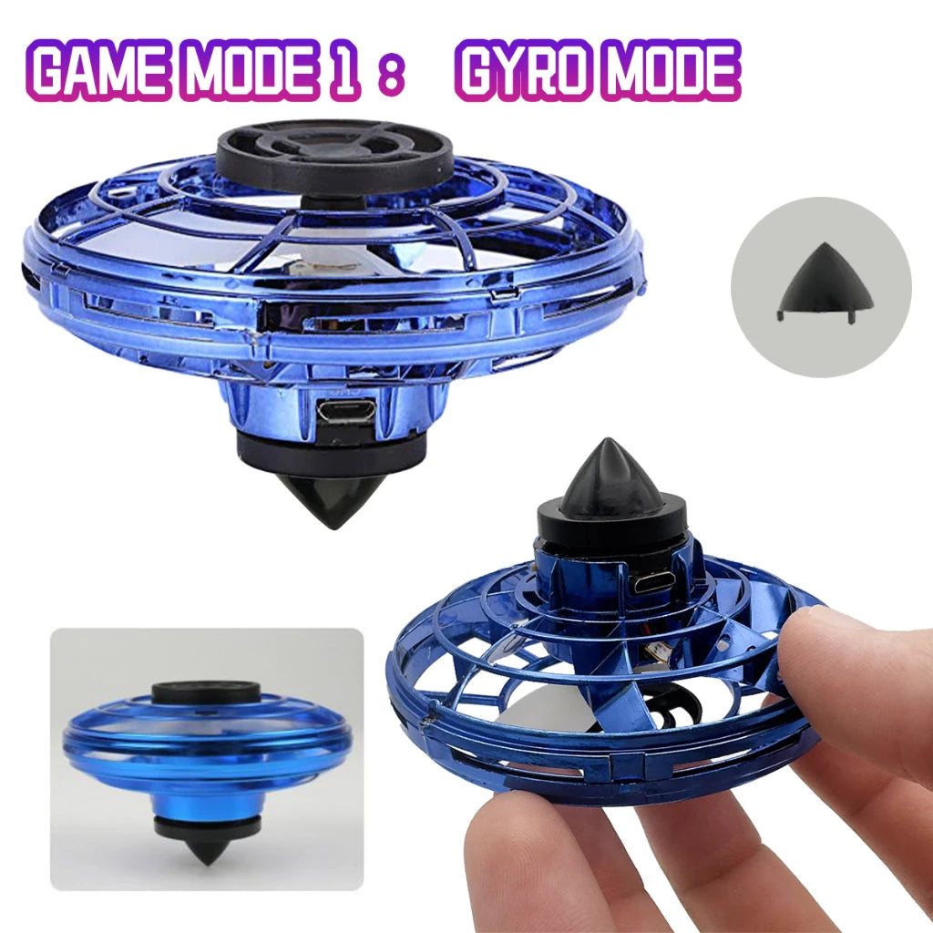 LED Flying UFO Spinner Fingertip  Aircraft Toy