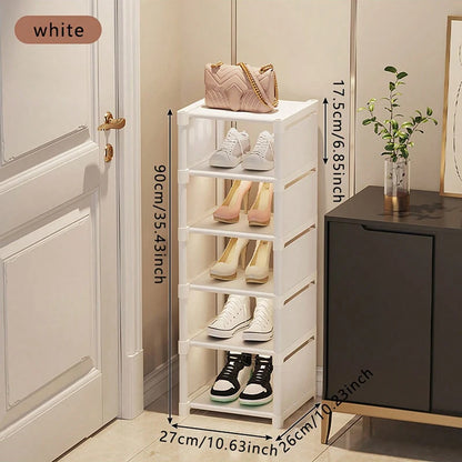 Shoe rack Small shoe cabinet widened