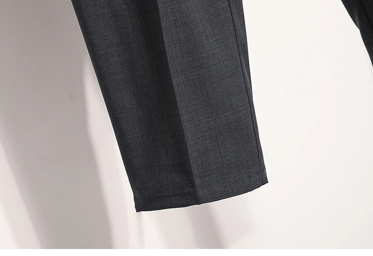 Korean High Waist Suit Casual Trousers
