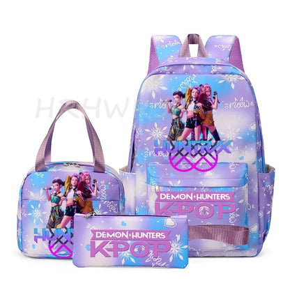 KPop Demon Hunters Backpack Simple Large Capacity