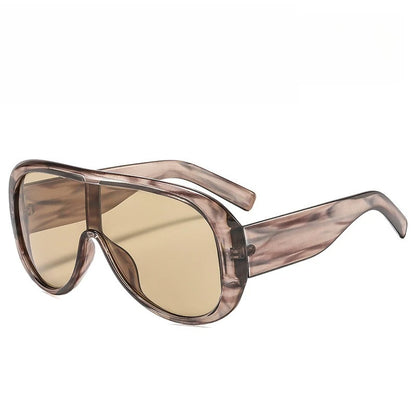Oversized Large Frame Cat Eye Sunglasses