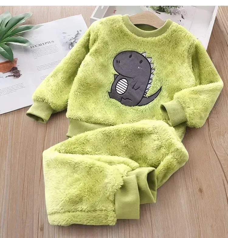 Pajama Bear Kids Pajamas Winter Girl Pajamas Sets