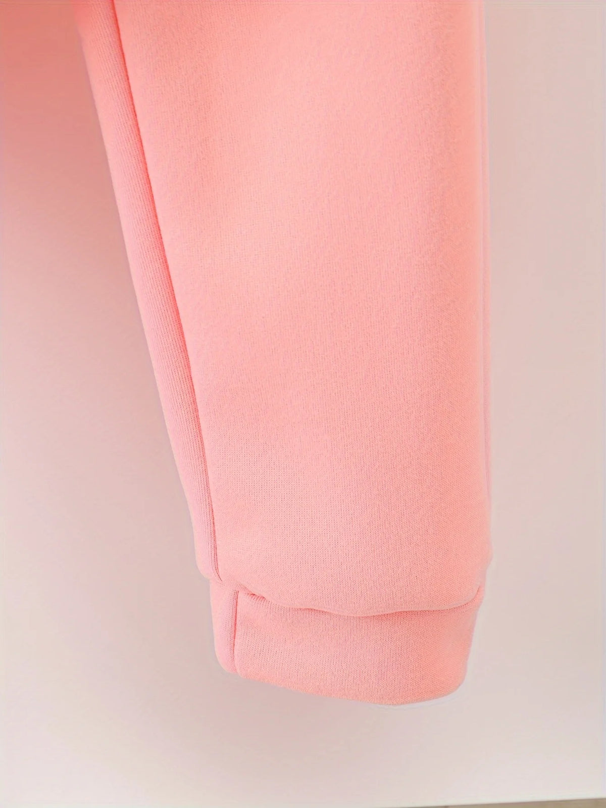 Fall/Winter casual warm print warm lining hoodie sweatpants set