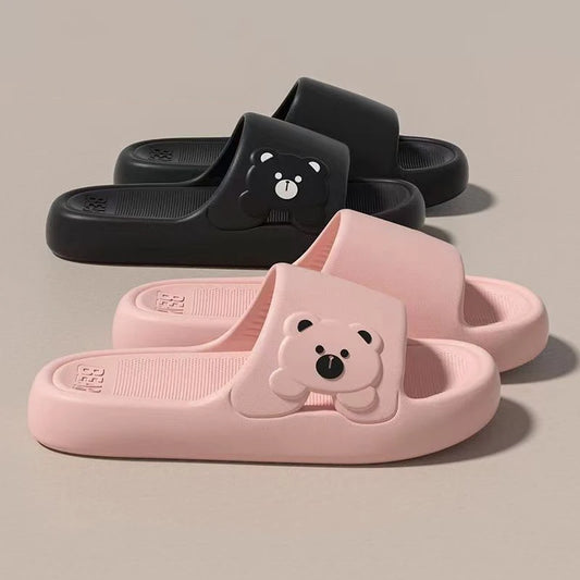 Cartoon Bear Lightweight Soft EVA Non Slip Slippers
