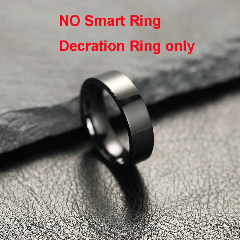 Heart Rate Blood Oxygen and Sleep Monitor IP68 & 5ATM Waterproof, Multi-sport Ring