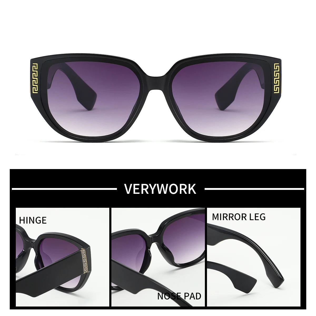 Unisex sun shading UV protection Sunglasses