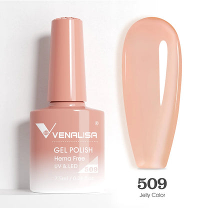 Full Coverage Beautiful Semi Permanent Soak Off UV LED Gel Nail Polish