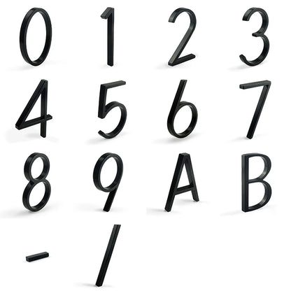 1pc 125mm Floating House Number Outdoor