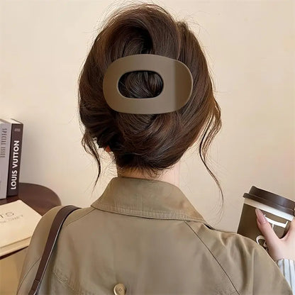 Korean Elegant Hair Claws Crab Matte Acetic Acid Hair Clip Spoon Hairgrip
