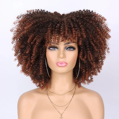 Synthetic Short Curly Wigs