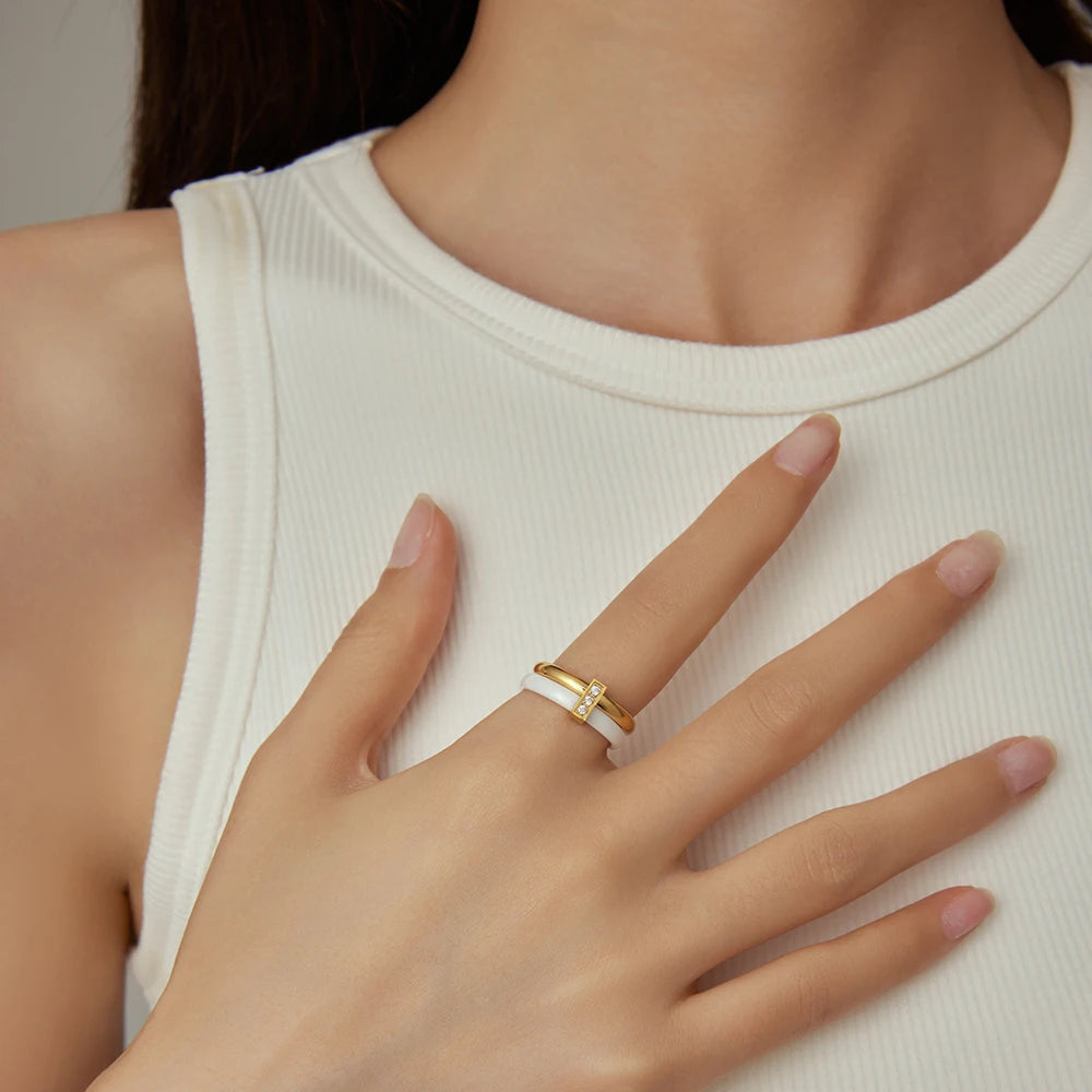 DANA Two Layer Ceramic Zirconia Rings