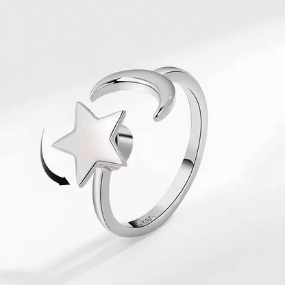 DANA 925 Silver Sunflower Diamond Zircon Ring