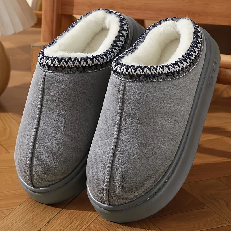 Lined Warm Indoor Outdoor Slippers