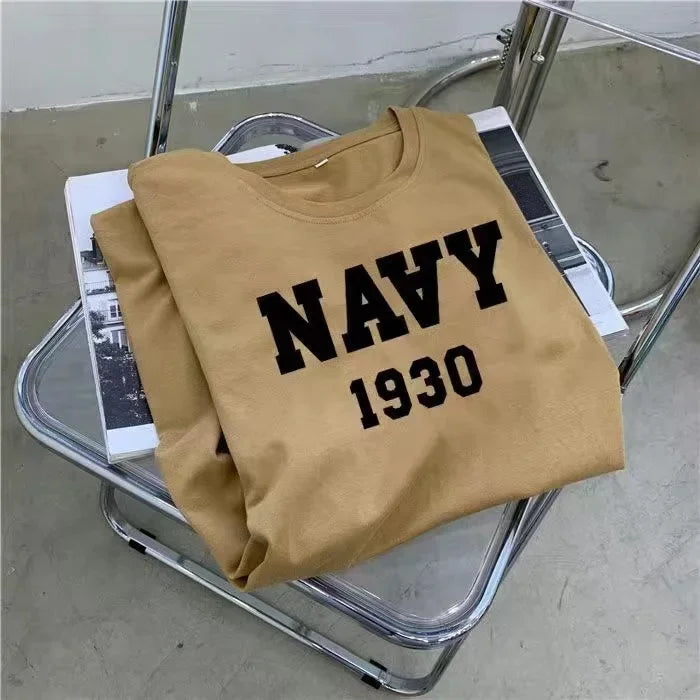 Korean Oversize Loose Round Neck Short Sleeve Dress