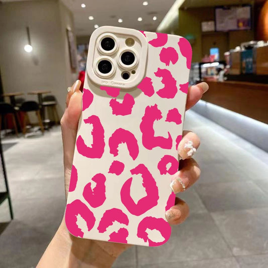 Leopard Design Camera Protective Phone Case iPhone Cover