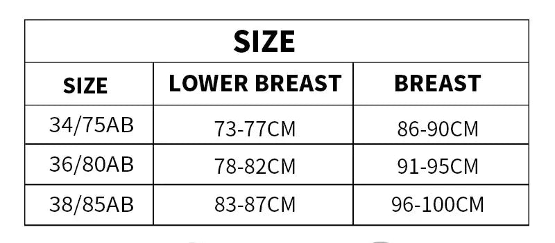 Sexy Ultra-thin Lace Push Up Transparent bra