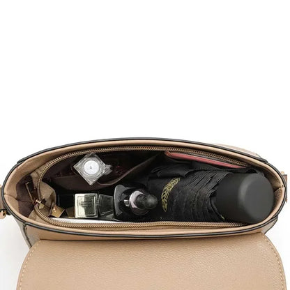 Leather Messenger Versatile Sling Bag