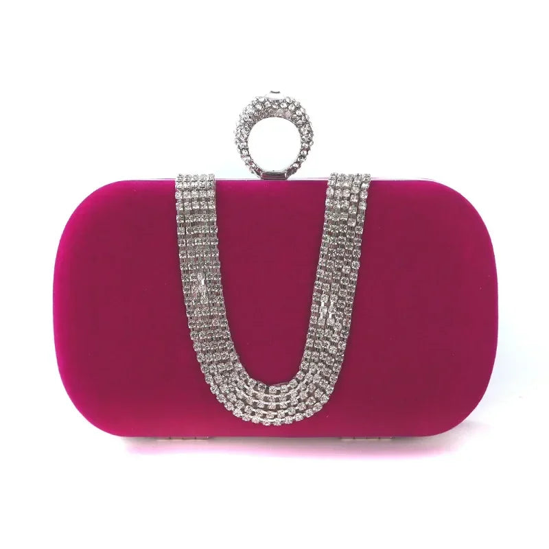 Luxury Diamond Luxury Clutch Chain Shoulder Bag Handbags