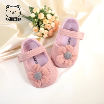 Cute Flower Mary Jane Flat Shoes