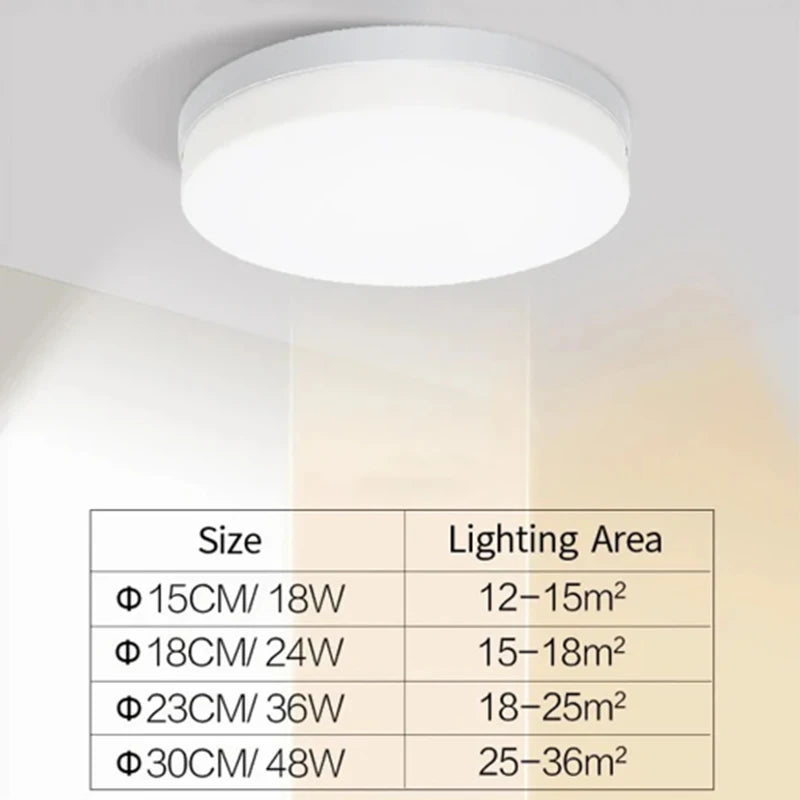 Ultra-thin Round LED Ceiling Lamp Decoration