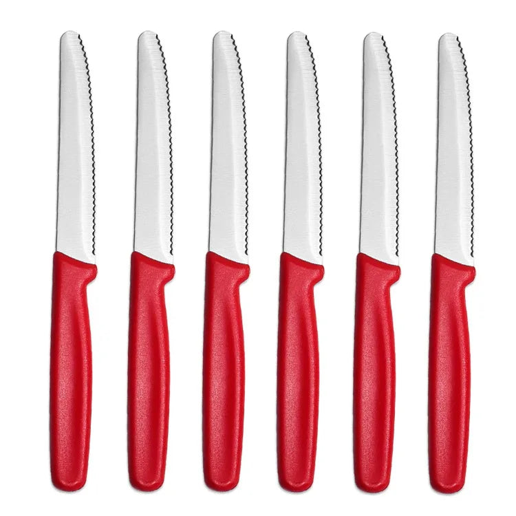 4/6/8 Stainless Steel Serrated Steak knife