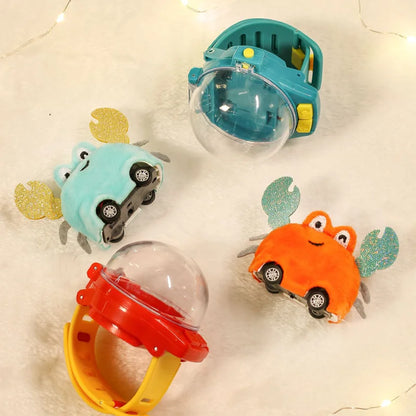 Mini RC Car Watch With LED Lights Toys