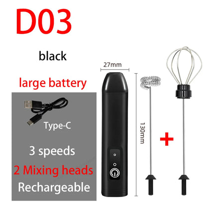 Electric Coffee Milk Foaming Mixer Tools