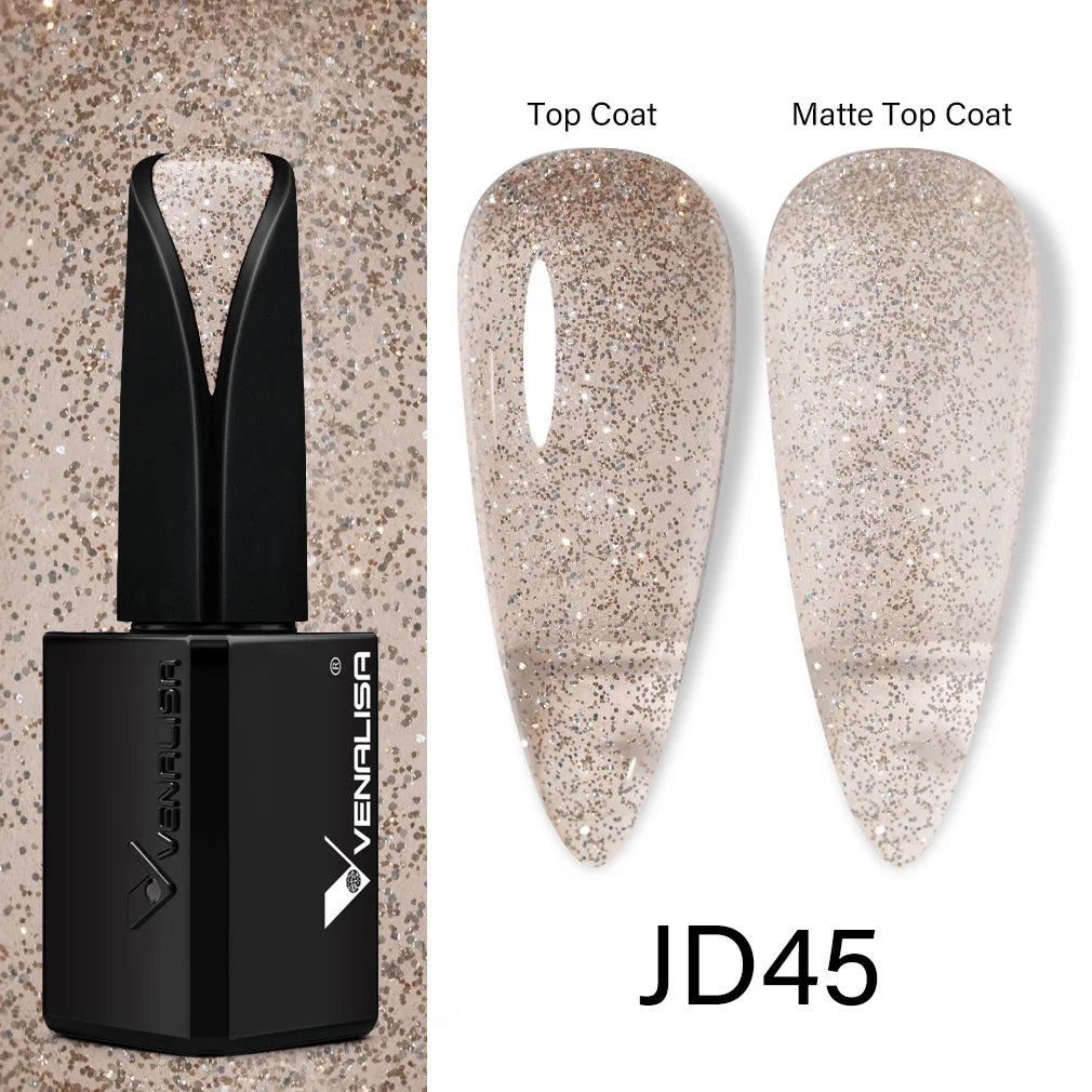 15ML Silky Matte TPO FREE Topcoat No Cleaning Nail Lacquer Full Coverage Long Lasting Nail Varnish