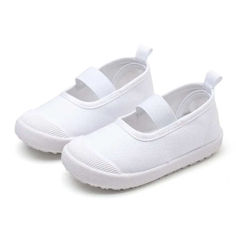 Baby Girl Canvas Sneakers