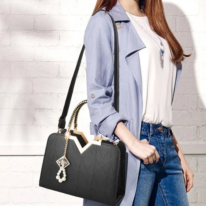 Leather Luxury Handbag Shoulder Bag