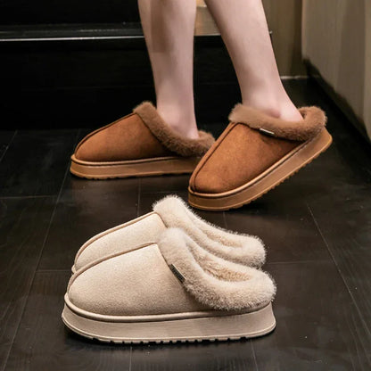 Winter Slippers Non-Slip Cotton Slippers