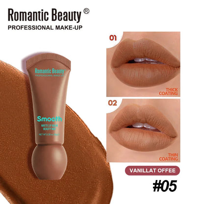 Matte Soft Mist Long-Lasting Lipstick Colorful Whitening Lip Glaze Lip Makeup