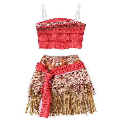 Cartoon Costume Cosplay Moana Halloween