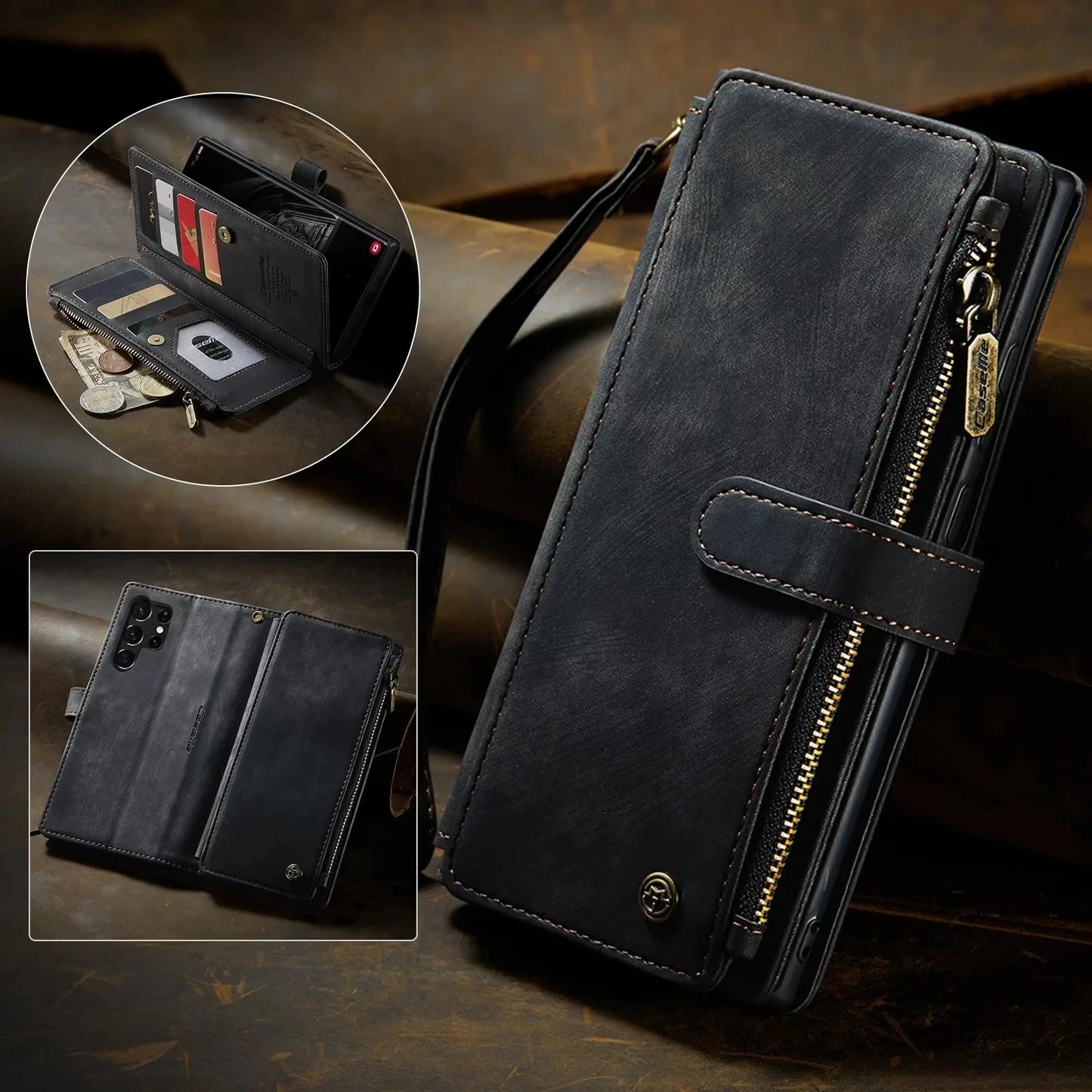 Flip Leather Phone Case Wallet Etui