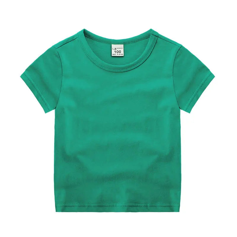 Summer Kids Short Sleeve T-Shirt Toddler Cotton T-Shirts