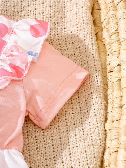 Two-Piece Set of Baby Girl Casual Dresses
