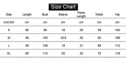 Short Sleeve Sleepwear Cartoon Print Pyjamas Set