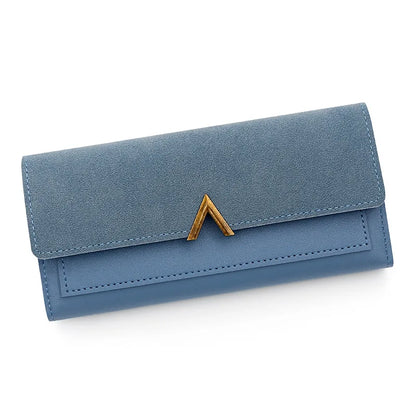 PU Wallet Card Holder Tri-Fold Moneybags Wallet