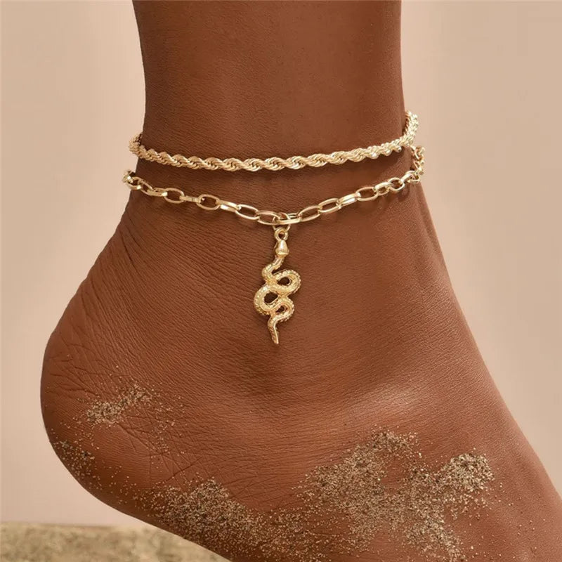 Bohemia Handcuffs Ankle Bracelet