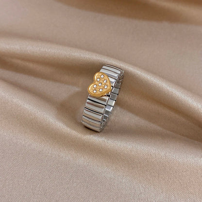 Gold Plated Stainless Steel Elastic Bangles Bracelet