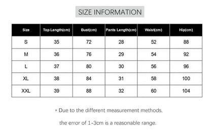 Butterfly Print Cami Sexy Shorts Lingerie