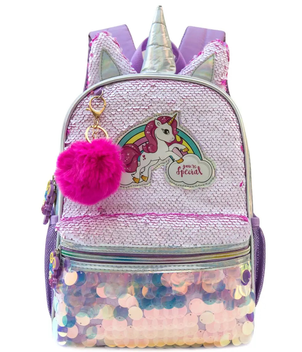 Backpack Kindergarten Bag Sequins Girl School Bag