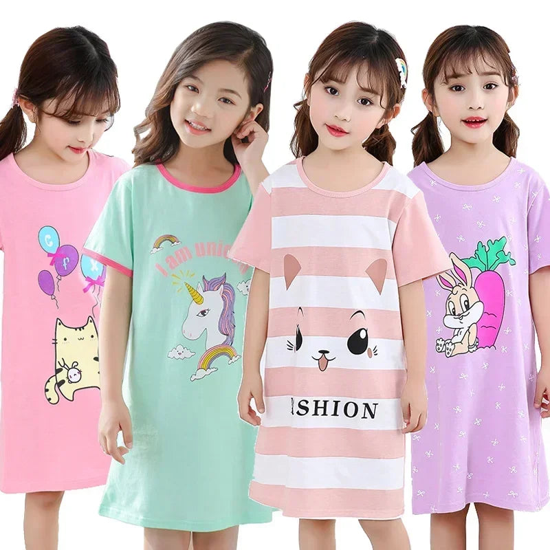 100% Cotton Cartoon Nightdress