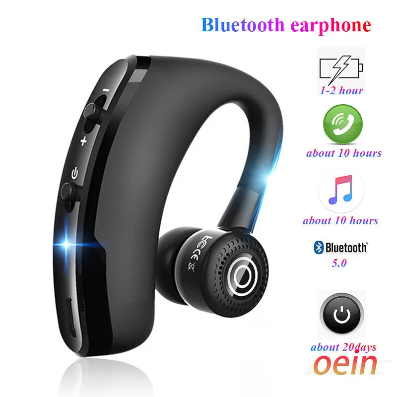 V9 Earphones Bluetooth Headphones Handsfree Wireless Headset