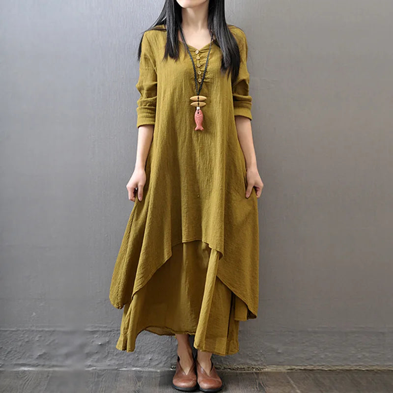 Loose Boho Long Maxi Dress