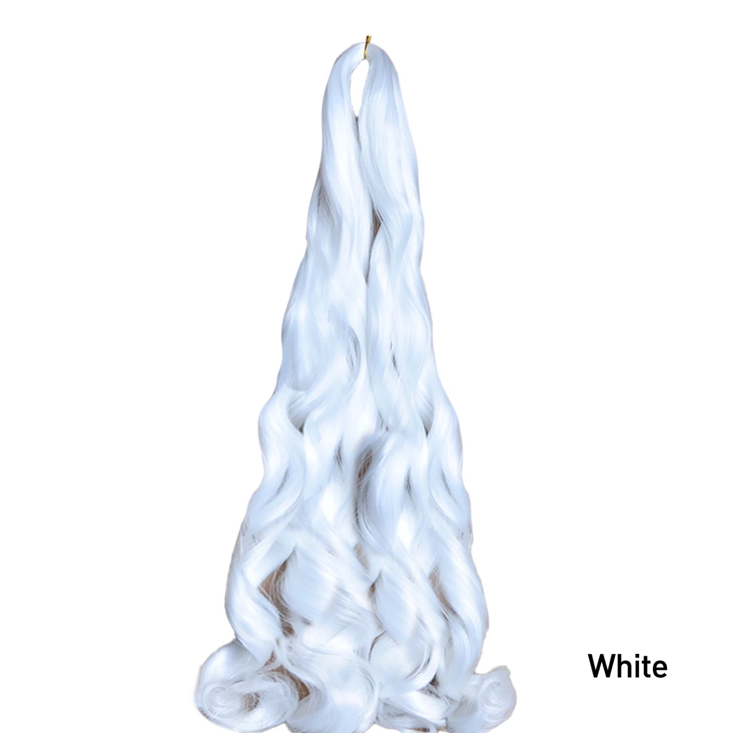 French Curls Braiding Hair 24Inch Hair Extensions